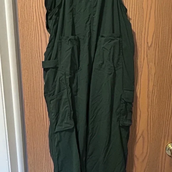 Duluth Trading Co Forest Green Overalls size XS inseam 29 - Picture 2 of 4